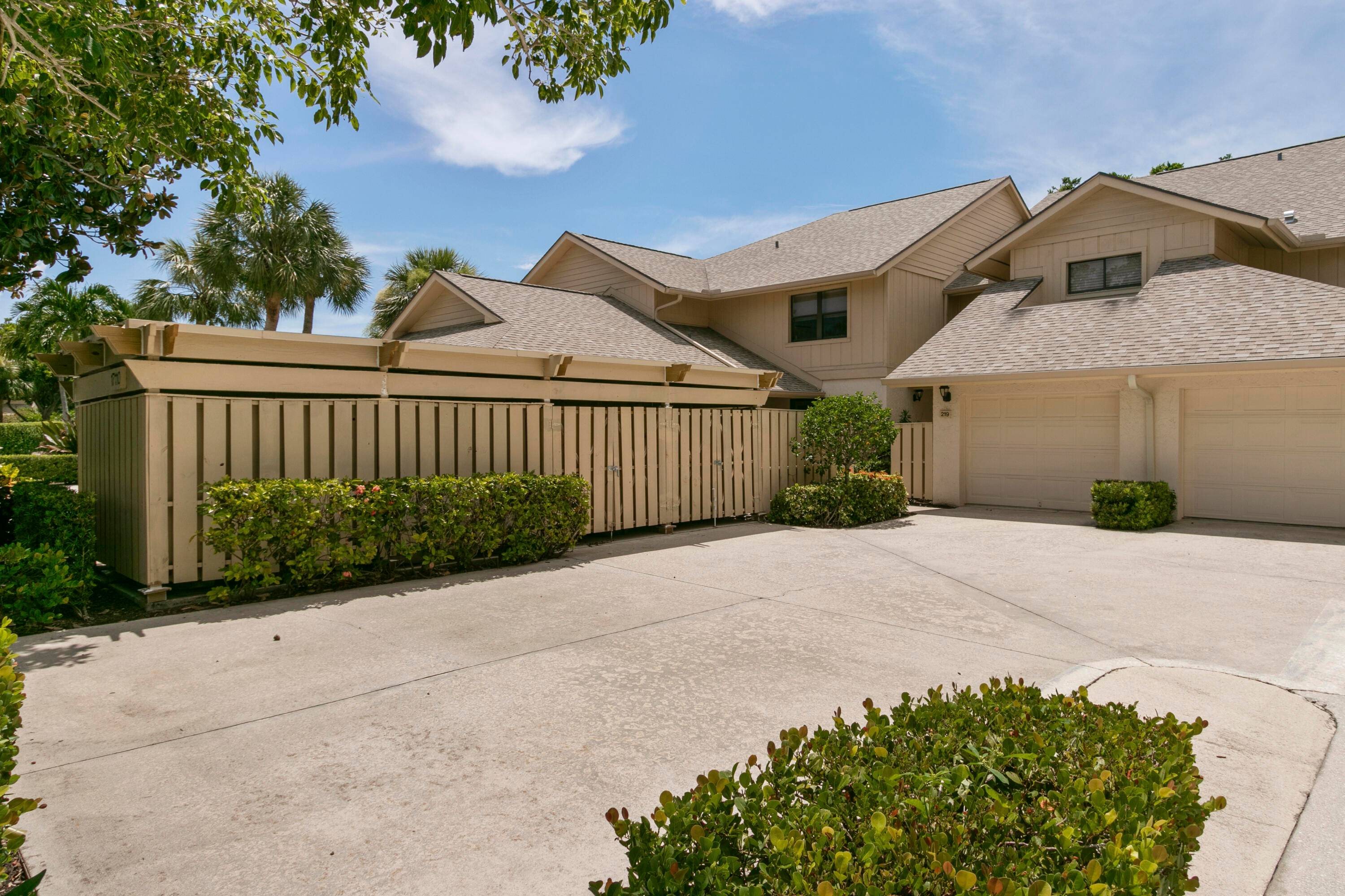 Second floor condo overlooking the golf course.