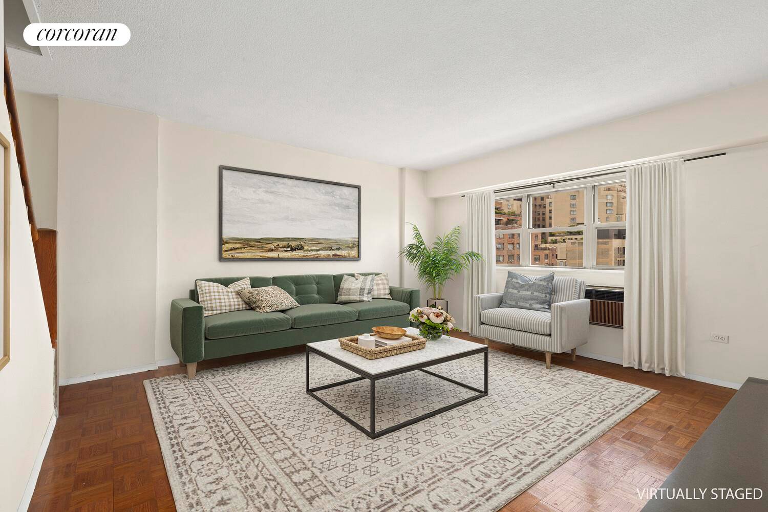 DUPLEX 1 bedroom1 bath with excellent eastern sunlight on 90th amp ; Columbus.