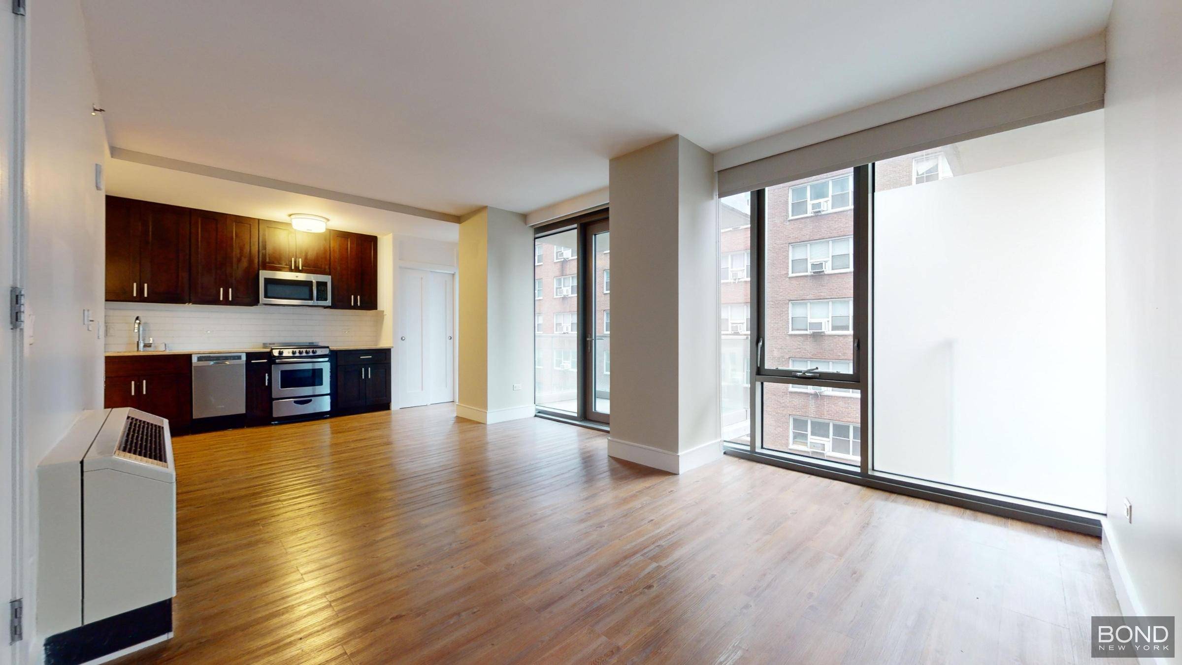 Enormous alcove studio Junior 1 with a balcony in prime Murray Hill location !