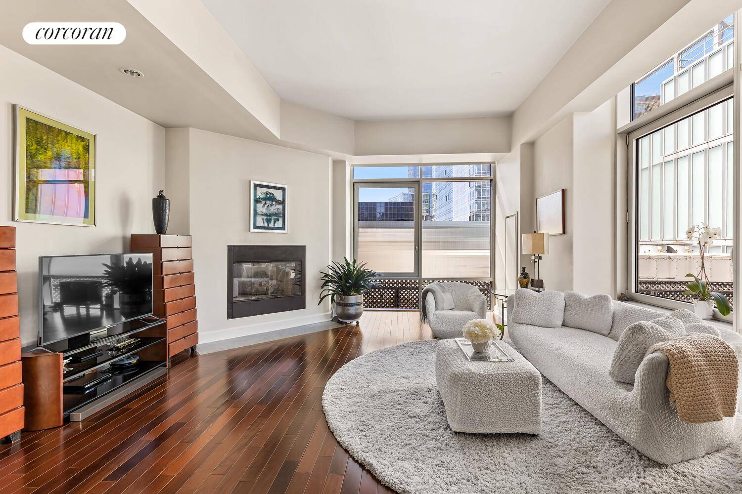 Sophisticated, Spectacular and Serene 243 West 60th Street, Unit 8A is a stunning condo that perfectly combines modern luxury and urban convenience.