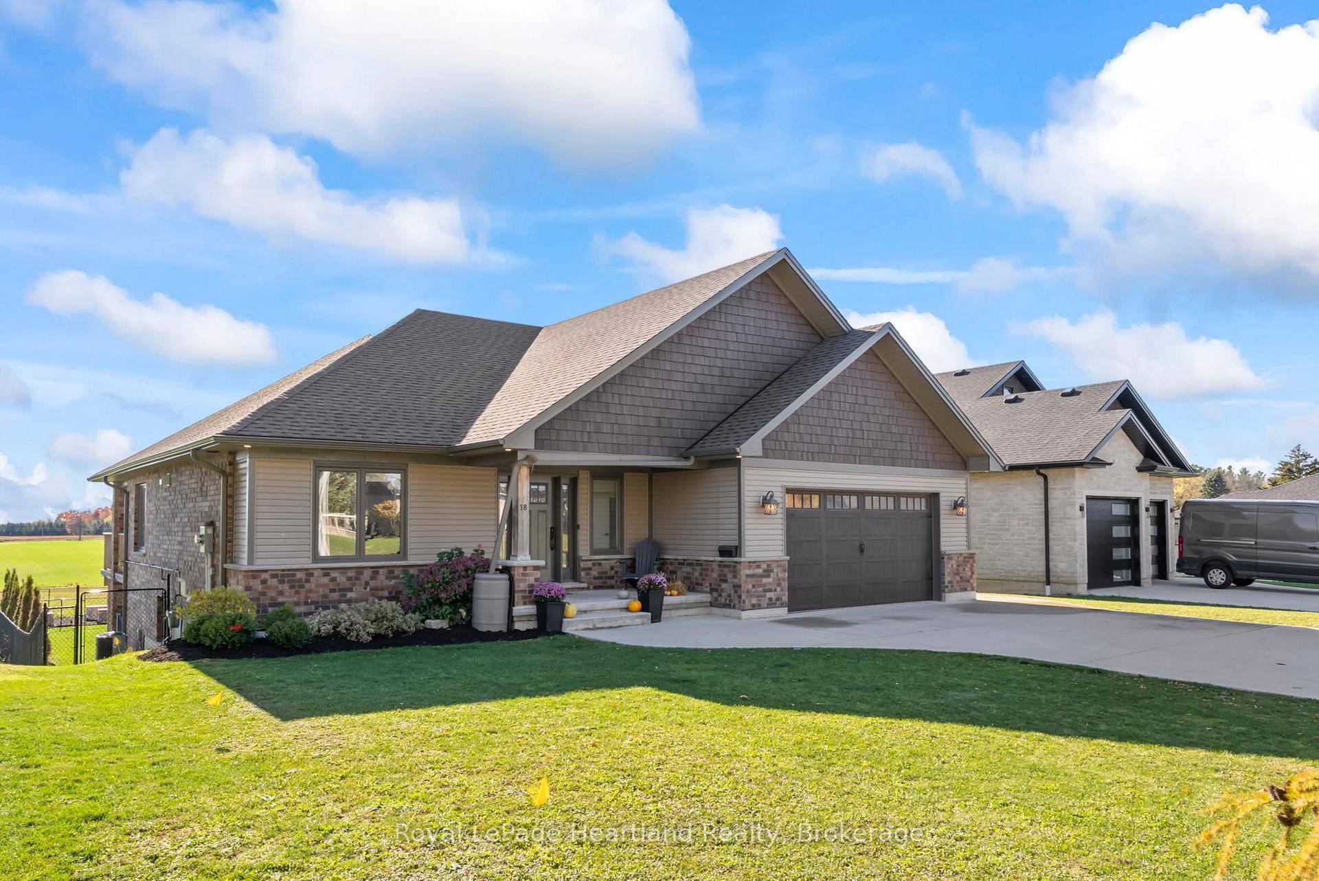 Welcome to 18 Minto Street in Clifford a stunning 6 year new brick bungalow that perfectly blends modern luxury with small town charm.