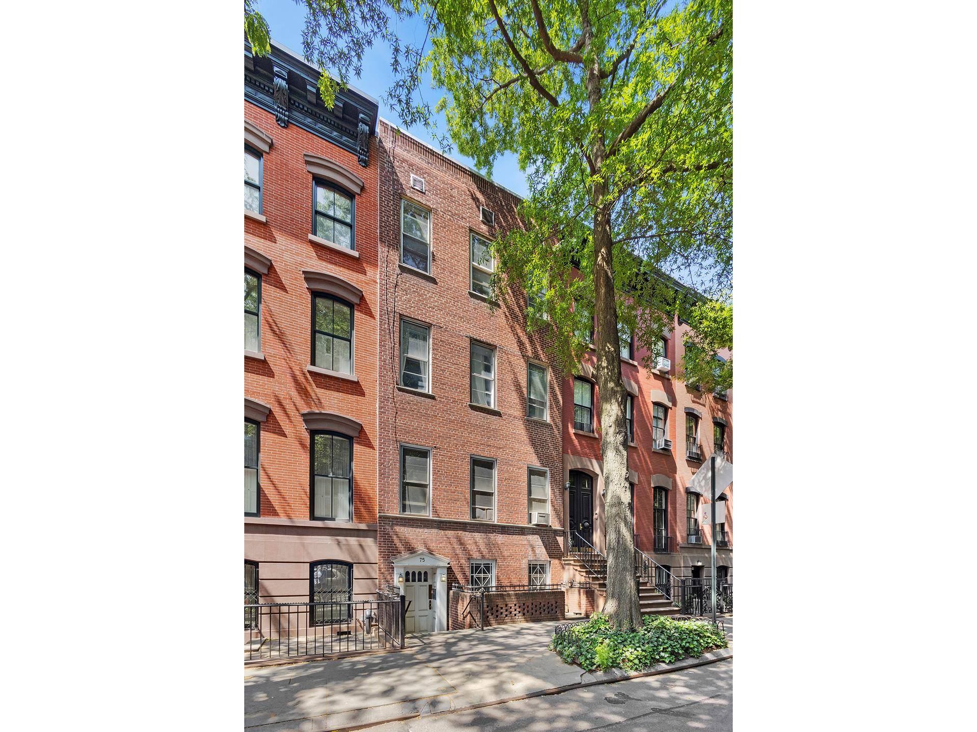 Located on arguably the most desirable block in the West Village, on a staggering 95.