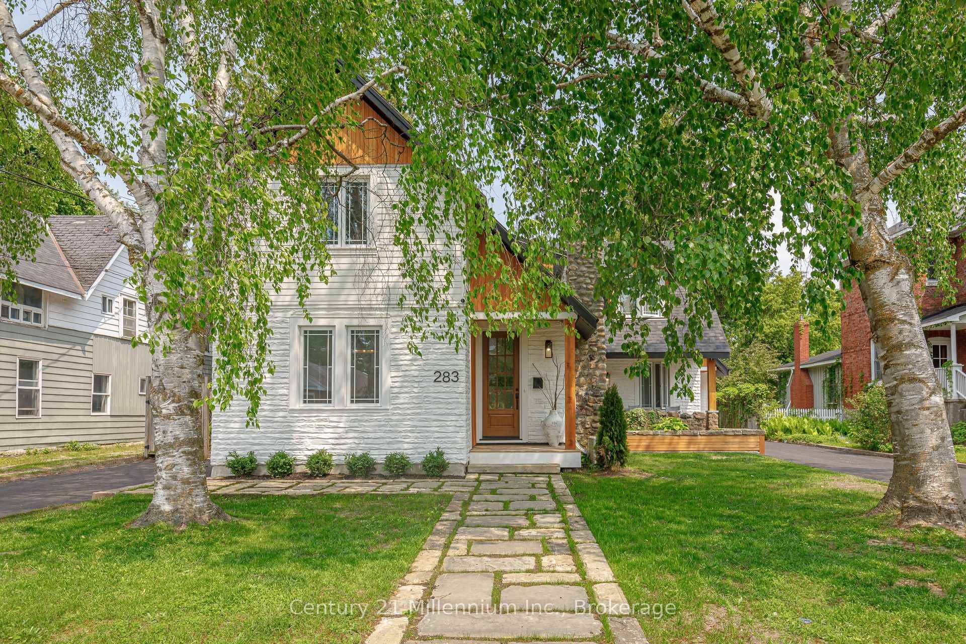 Charming Century Home on Coveted Tree Street in Central Collingwood.