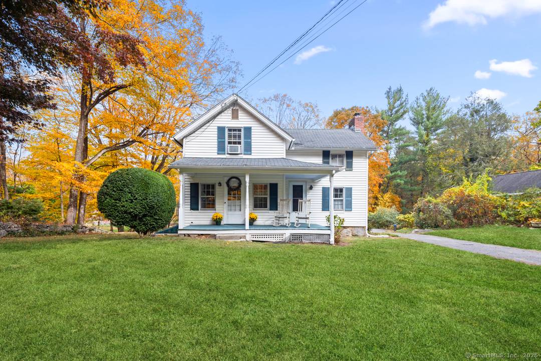 Discover this delightful two bedroom, one and a half bath antique farmhouse in North Stamford.