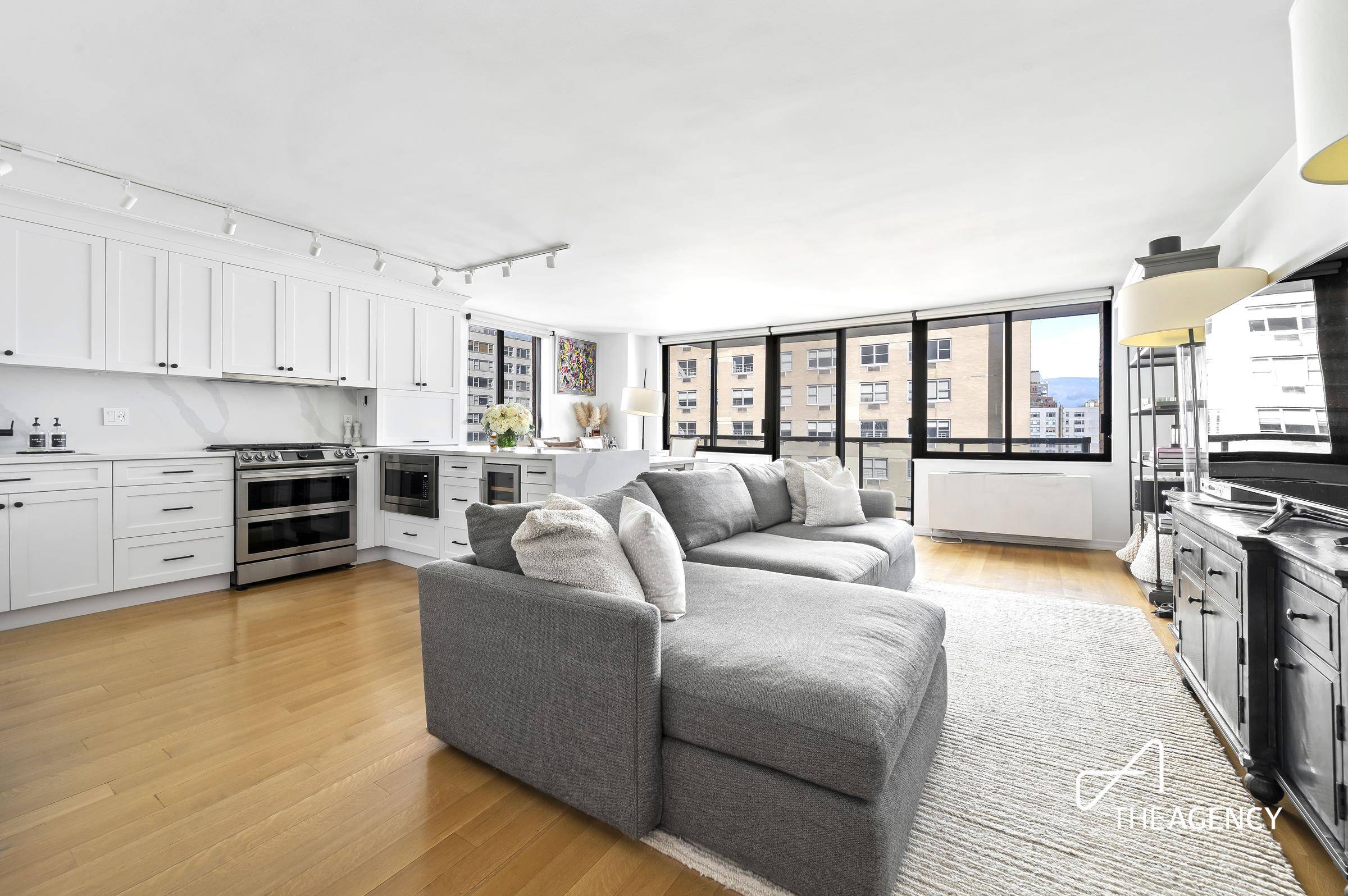 This light filled and meticulously renovated corner home is situated in the highly desirable Carriage House condominiums.