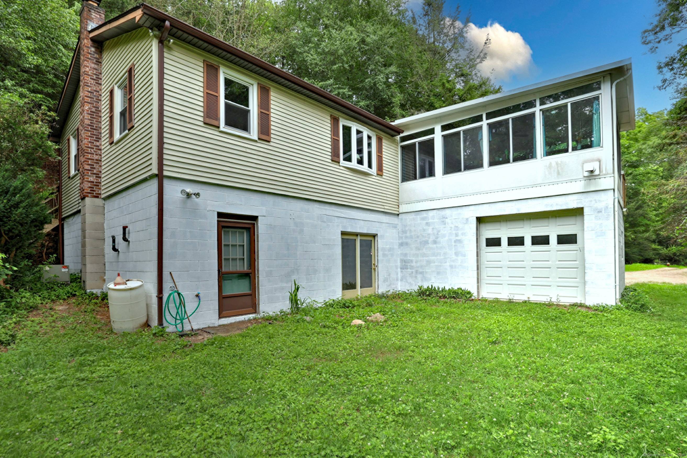 Nestled on 2. 5 acres of tranquil, wooded land, this charming three bedroom, two bathroom home offers a peaceful escape from the everyday.