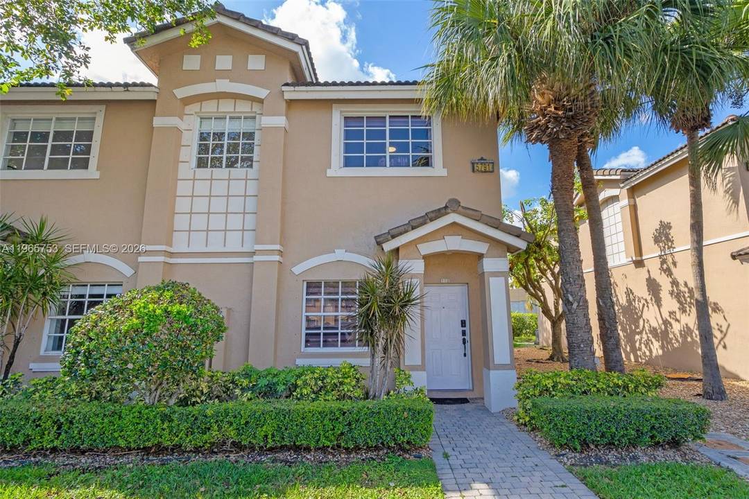 Fully remodeled 3 bedroom, 3 bath corner residence in the gated Las Brisas community in Doral.