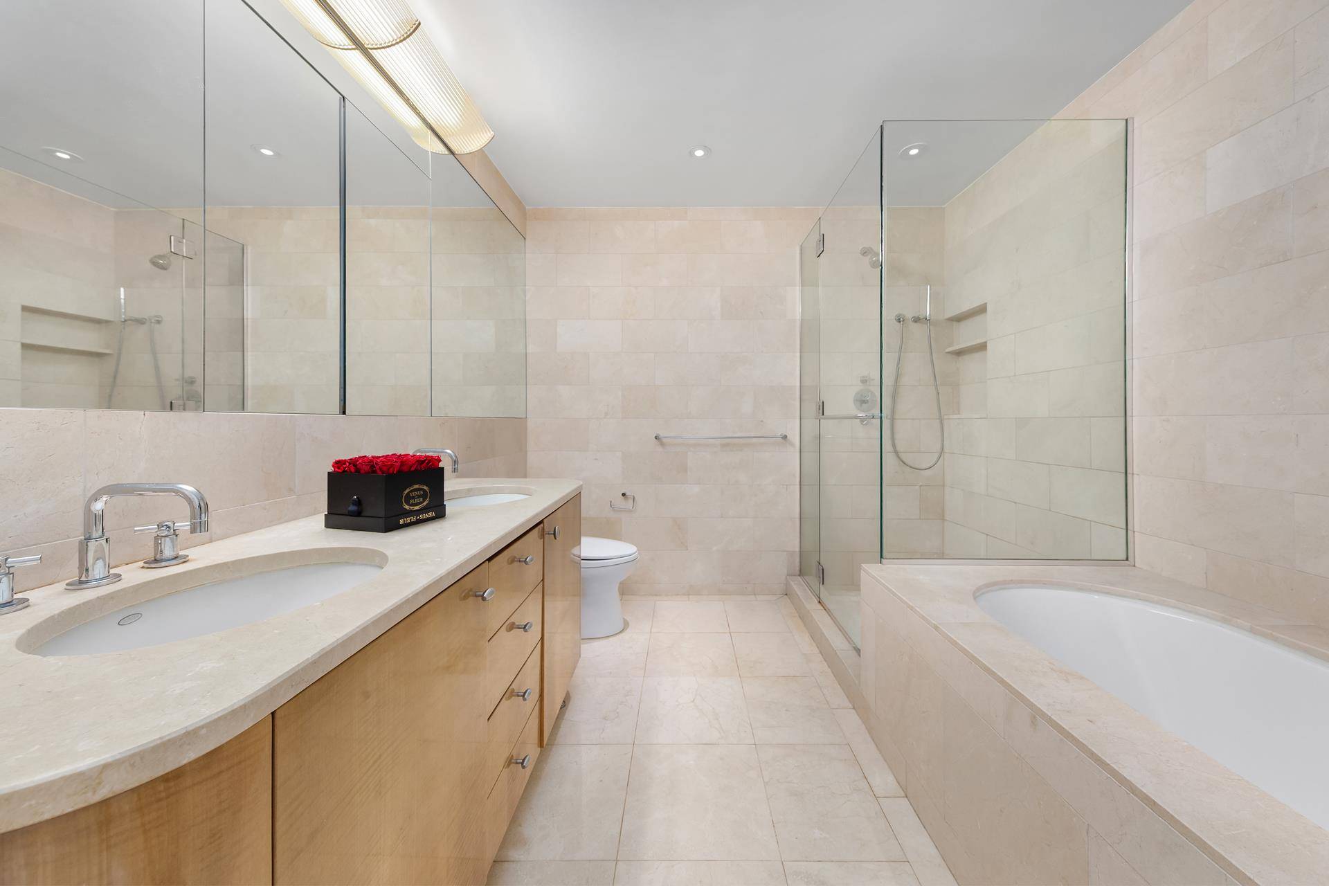 Welcome to this exquisite two bedroom, two and a half bath residence offering breathtaking, unobstructed views of Central Park.