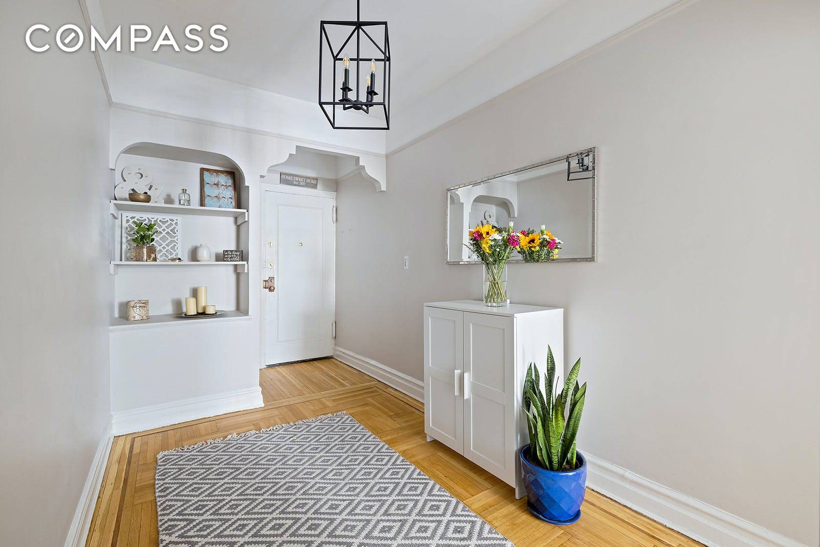 This extra large one bed one bath with bonus room currently used as a nursery features natural all day light, pre war charm, and well considered updates combine to make ...