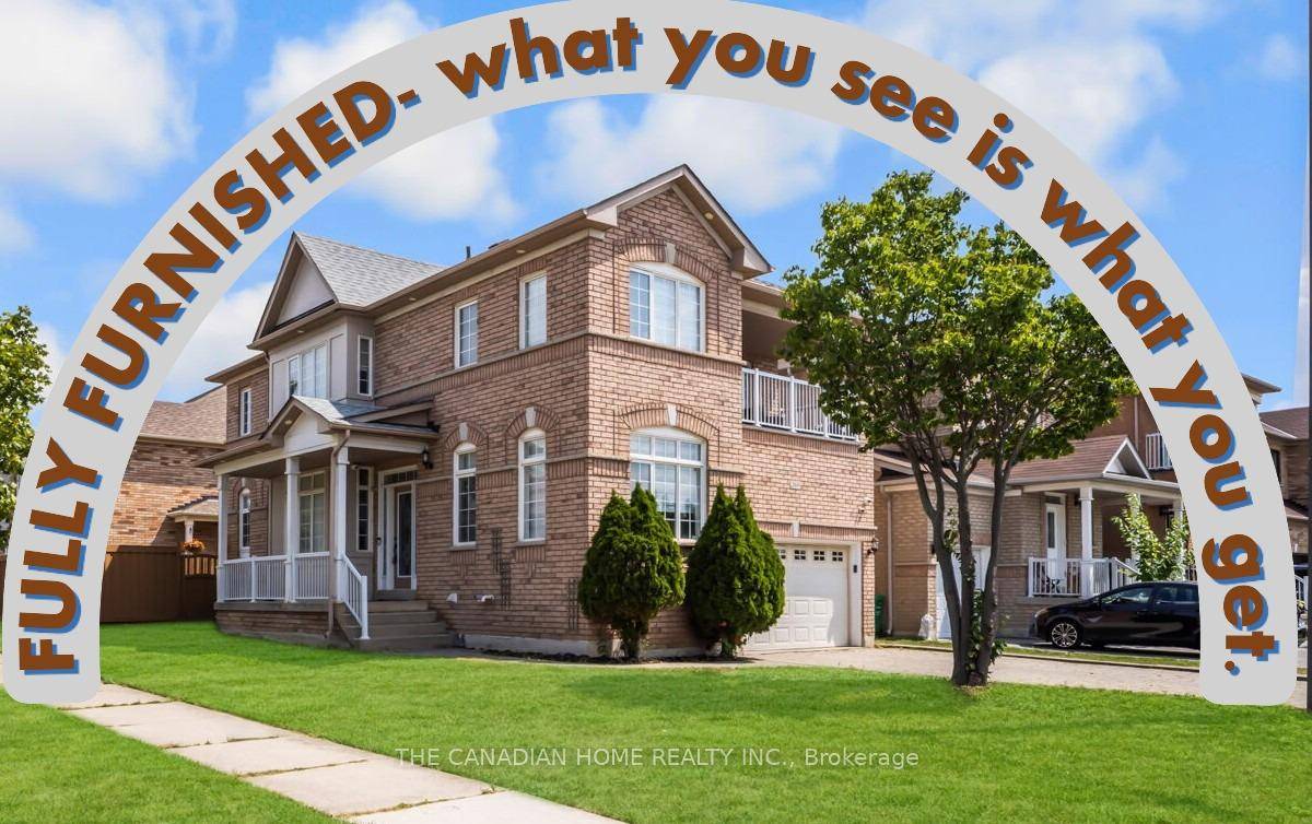 Fully Upgraded and fully furnished 4 2 Bed and 4 bath Corner Lot Located In Ideal amp ; Most Wanted Churchill Meadows Area, 9 Ft Ceiling, Amazing Backyard With Gas ...