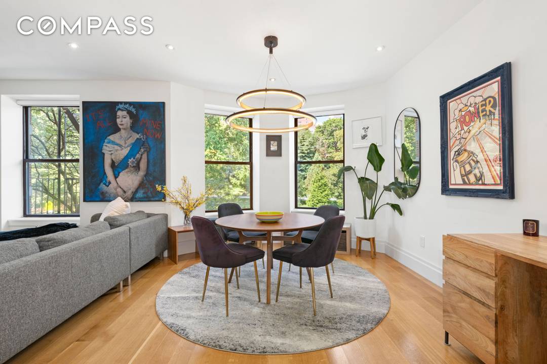 364 West 121st Street, 2A Direct Park Views Gut Renovated Two Bedroom Co op Experience the perfect blend of classic Harlem charm and modern luxury in this beautifully gut renovated ...