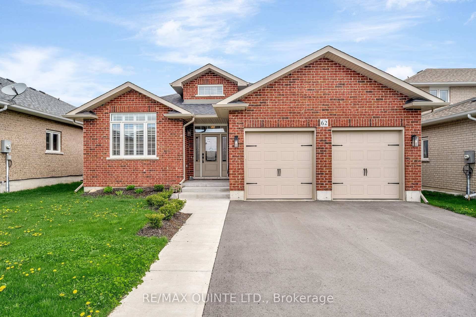 Modern 3 Bedroom, 2 Bath, fully bricked bungalow located just mins north of Belleville in Caniffmill Estates.