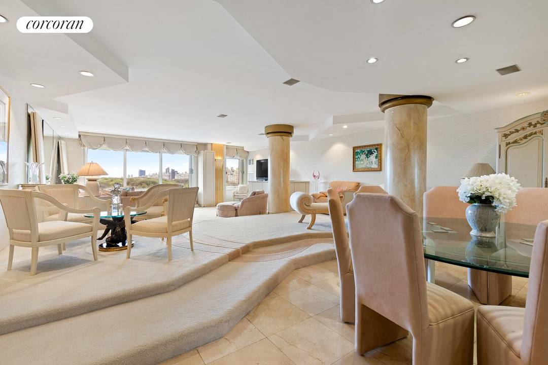 Residence 12A is a gracious and meticulously maintained home offering direct, unobstructed views of Central Park.