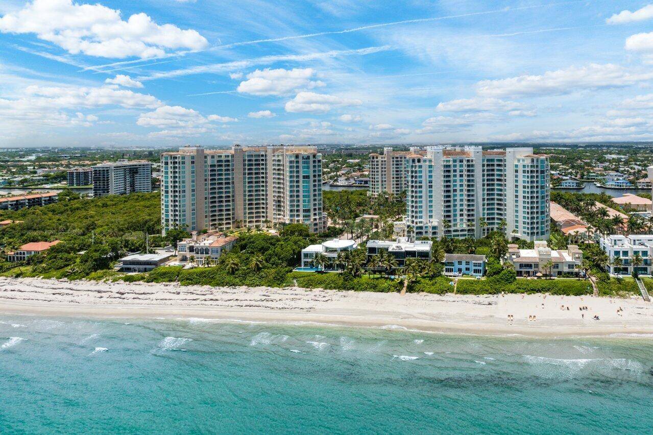 Situated within the acclaimed Toscana South enclave at 3740 South Ocean Boulevard 509 in Highland Beach, this Arezzo Model residence is the epitome of oceanfront luxury.