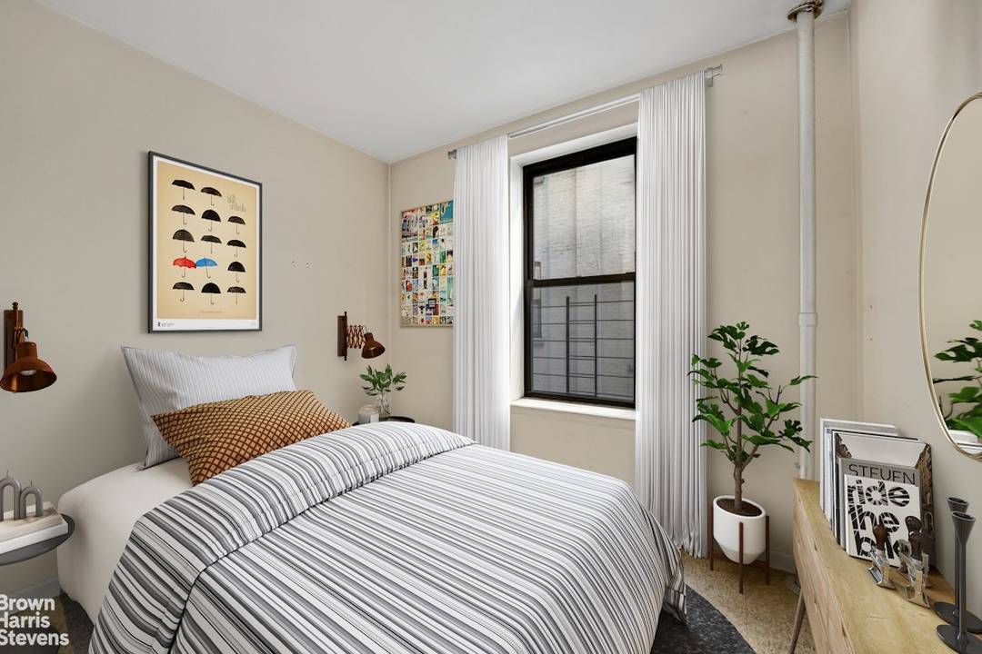 Welcome home to this spacious 3 bedroom Conv 4, 1 bath elevator Harlem HDFC co op.