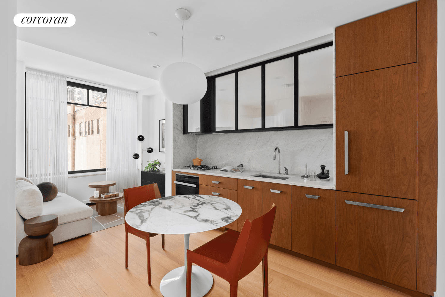 Over 90 Sold ! Immediate OccupancyResidence 15G at Greenwich West, located at 110 Charlton Street, is a beautiful one bedroom, one bathroom condominium home meticulously crafted by the renowned Parisian ...