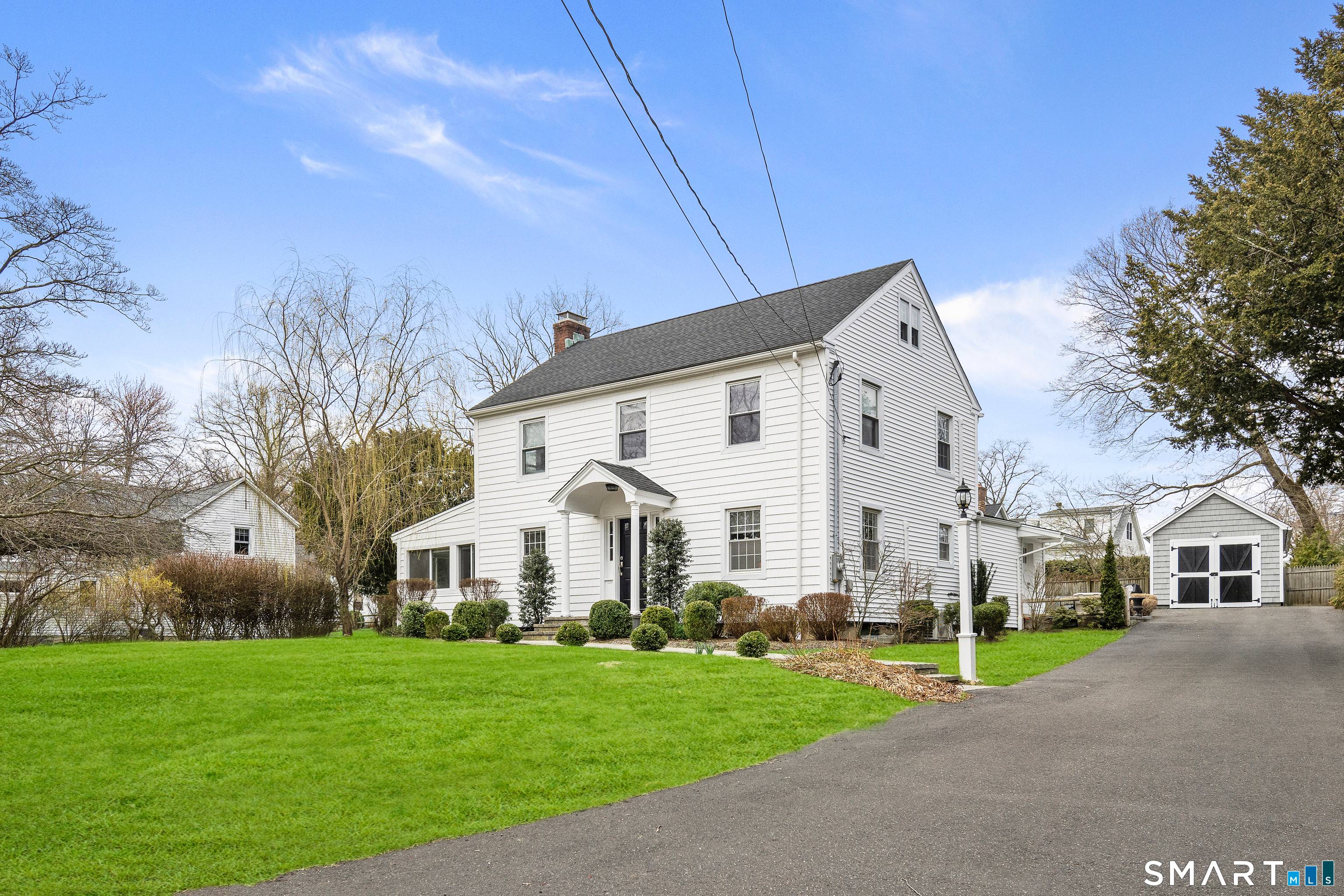 New England Modern Classic for lease in the heart of Southport !