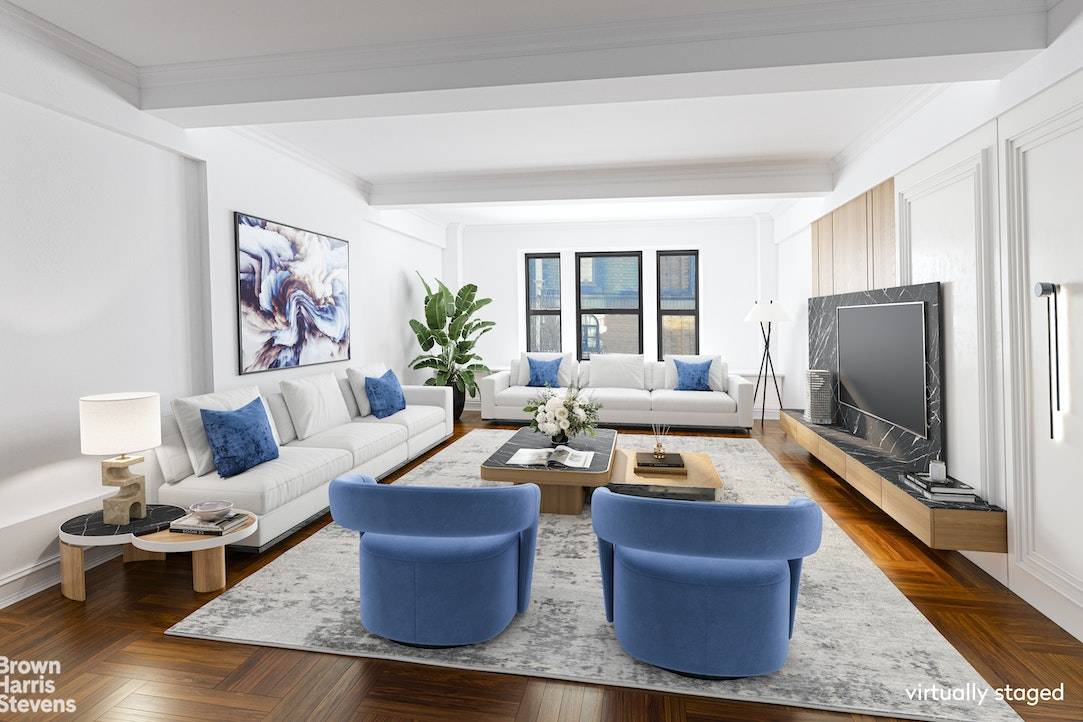 Capitalize on this unique opportunity to make this Grand Dame of Riverside Drive yours !
