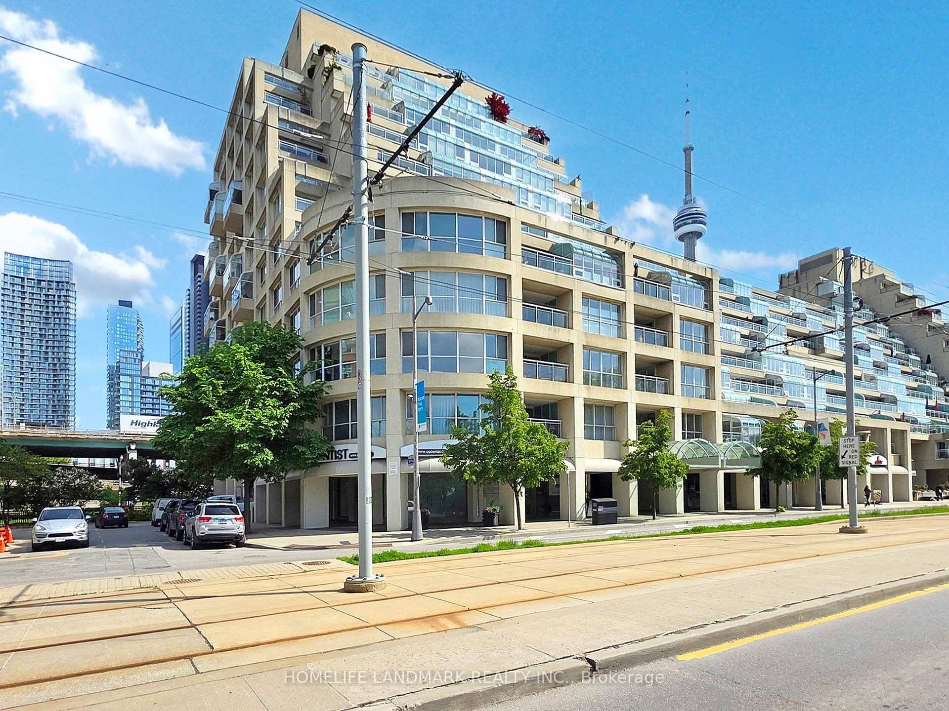 WOW ! A rare chance to own in one of Torontos most iconic waterfront buildings !
