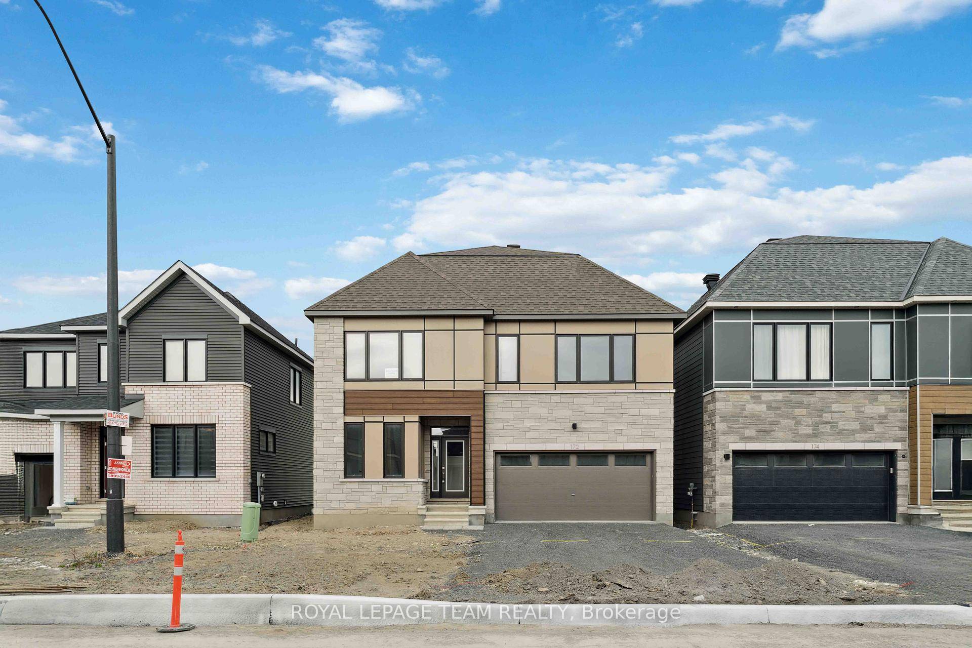 Welcome to 172 Conservancy Drive a 2025 built, BRAND NEW, NEVER LIVED IN executive home offering exceptional space, luxury, and modern design in the prestigious Conservancy community in Barrhaven.