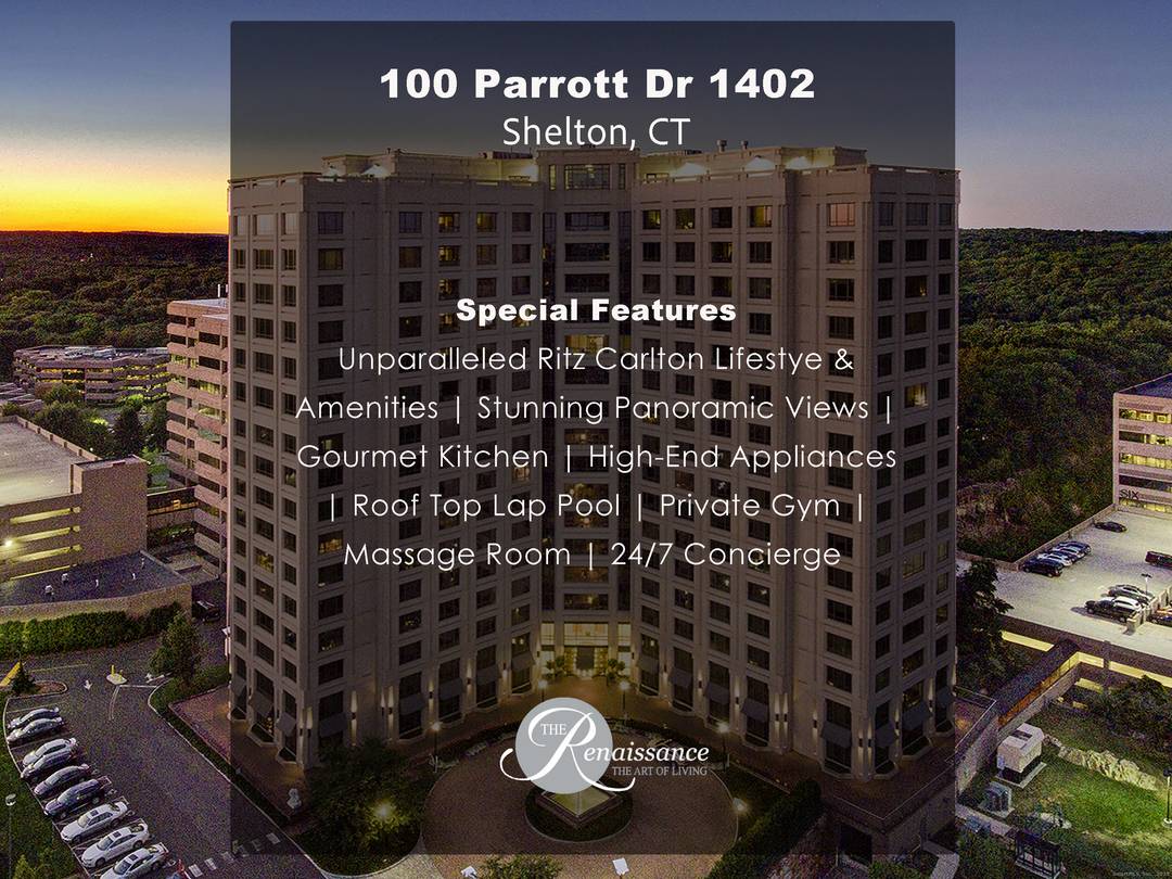 A rare opportunity to live in one of the most distinguished residences within The Renaissance, Shelton's premier luxury high rise.