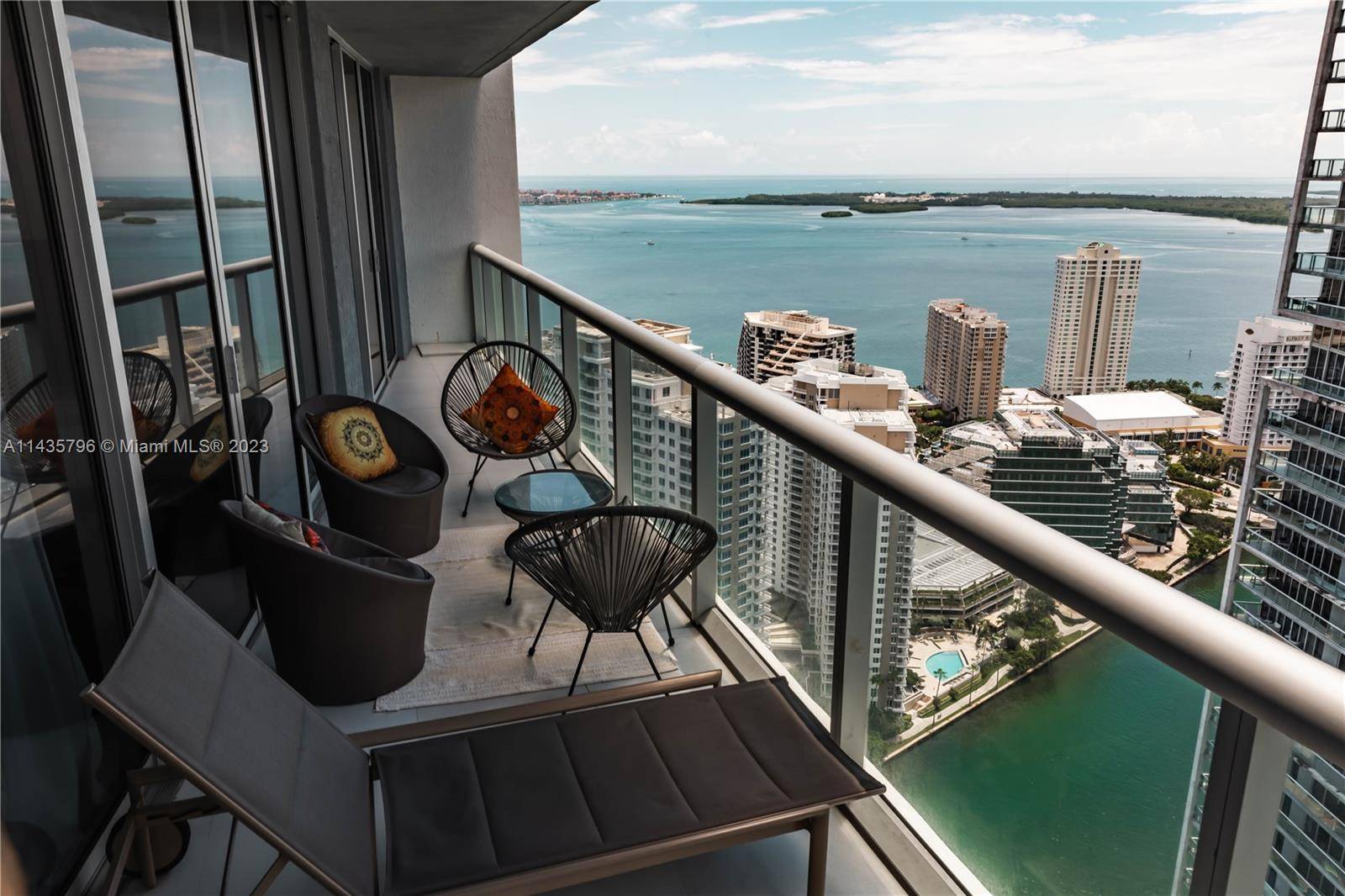 44th floor Residence in Philippe Starck's Icon Brickell.