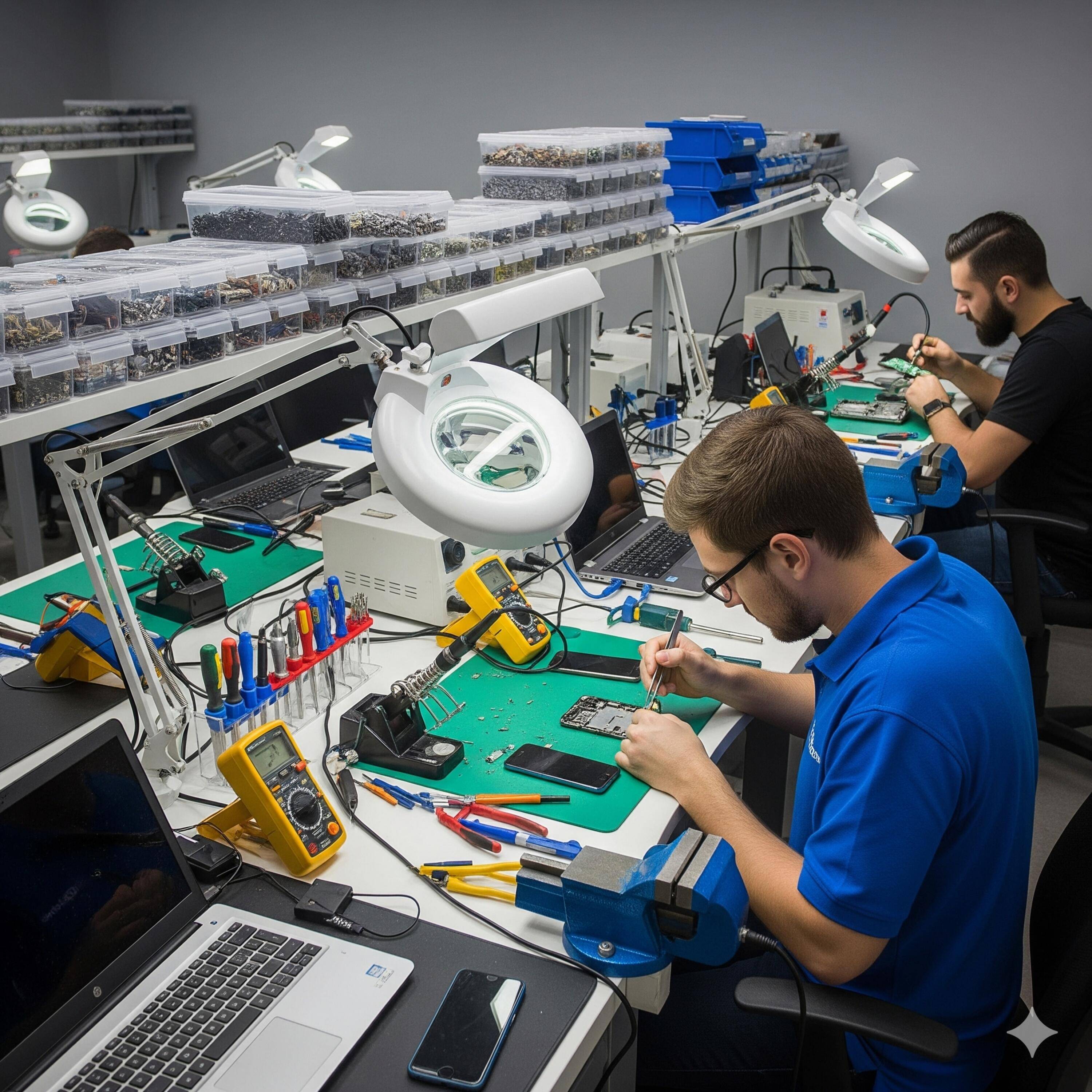 Established electronics repair franchise with 165K in assets included prime SFully equipped, same day electronics repair franchise located in a prime Sunrise, FL shopping center with heavy foot traffic from ...