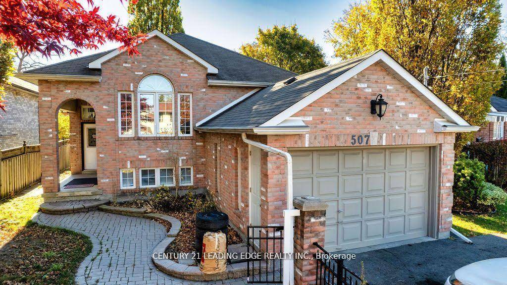 Welcome to this spectacular designer styled raised bungalow on a private lot in a desirable area of Whitby.