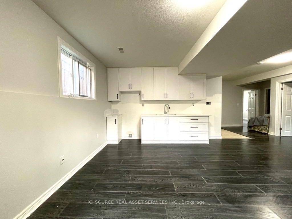 The whole unit of basement is 1350 square feet, fully furnished, very spacious living room, 2 bedrooms, 1 bathroom and 1 kitchen.