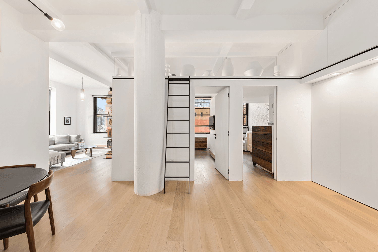 Modern Mint Designer Renovated Two Bedroom Loft in Full Service Building in Noho Greenwich Village Introducing a show stopping, impeccably designed, modern 2 bedroom loft at the iconic 250 Mercer ...