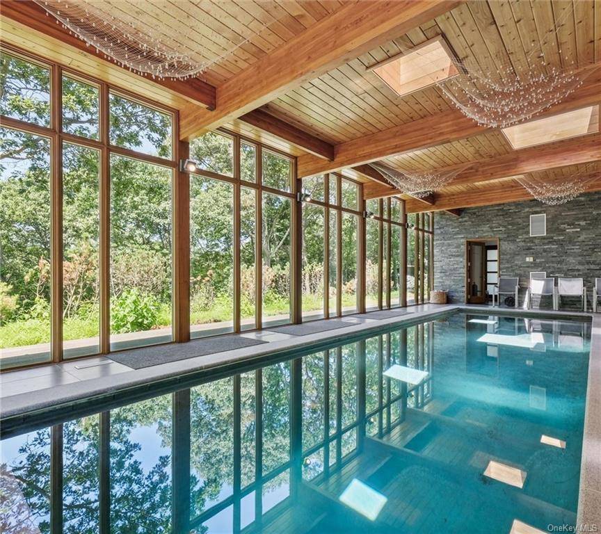 Architect designed, contemporary luxury mountain getaway compound in the heart of NY's Hudson Valley.