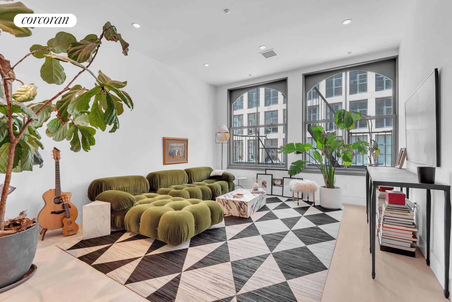 Welcome to 228 West Broadway, Apartment 3, where historic charm meets modern luxury in this expansive 2, 200 square foot full floor loft.