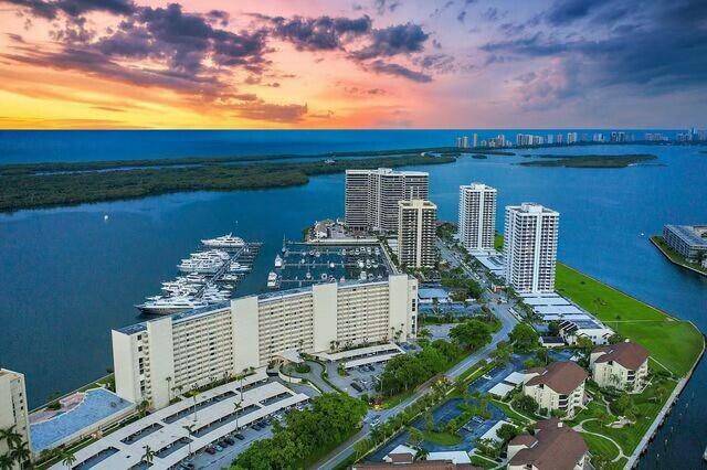 AMAZING WATERFRONT VIEWS from this newly renovated 2BR 2BA Unfurnished condo in Old Port Cove.