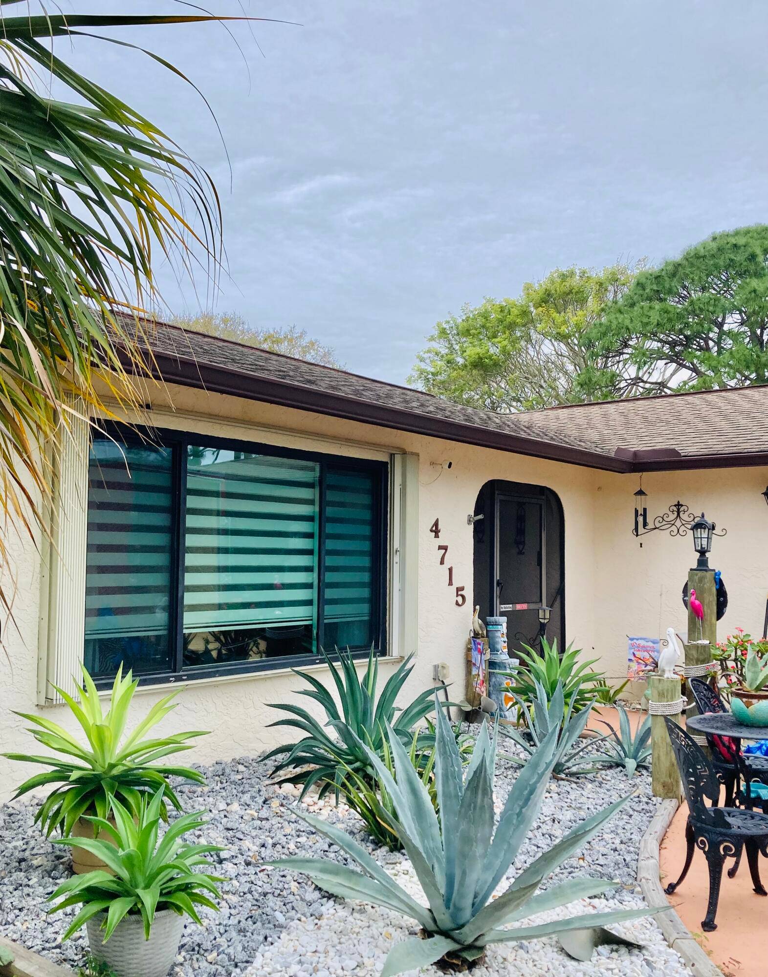 Unique CB home on corner lot.