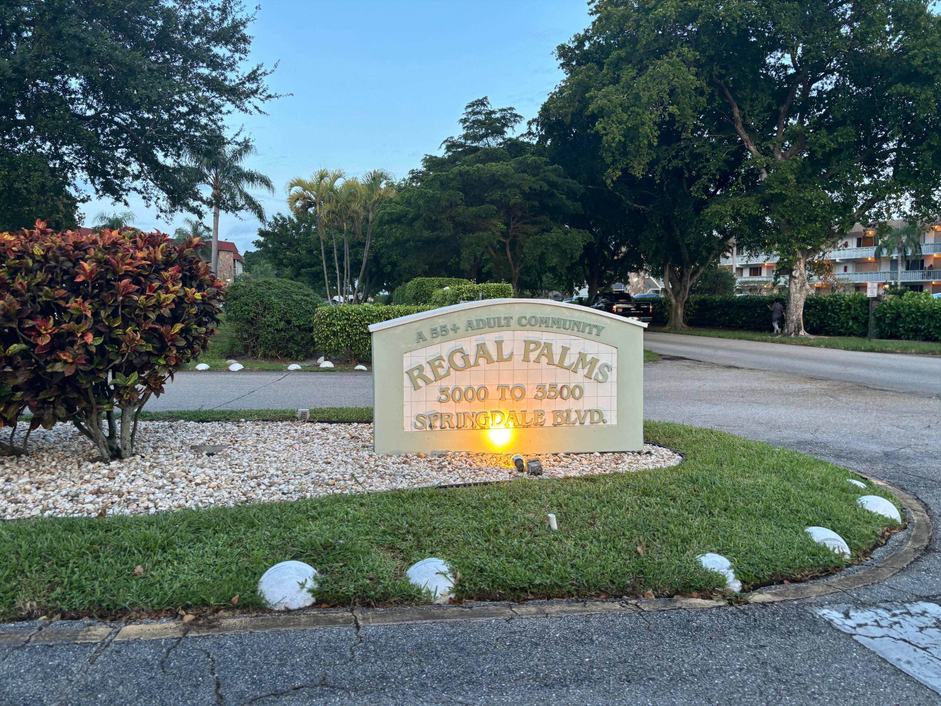 Welcome to the tranquil 55 community of Regal Palms !