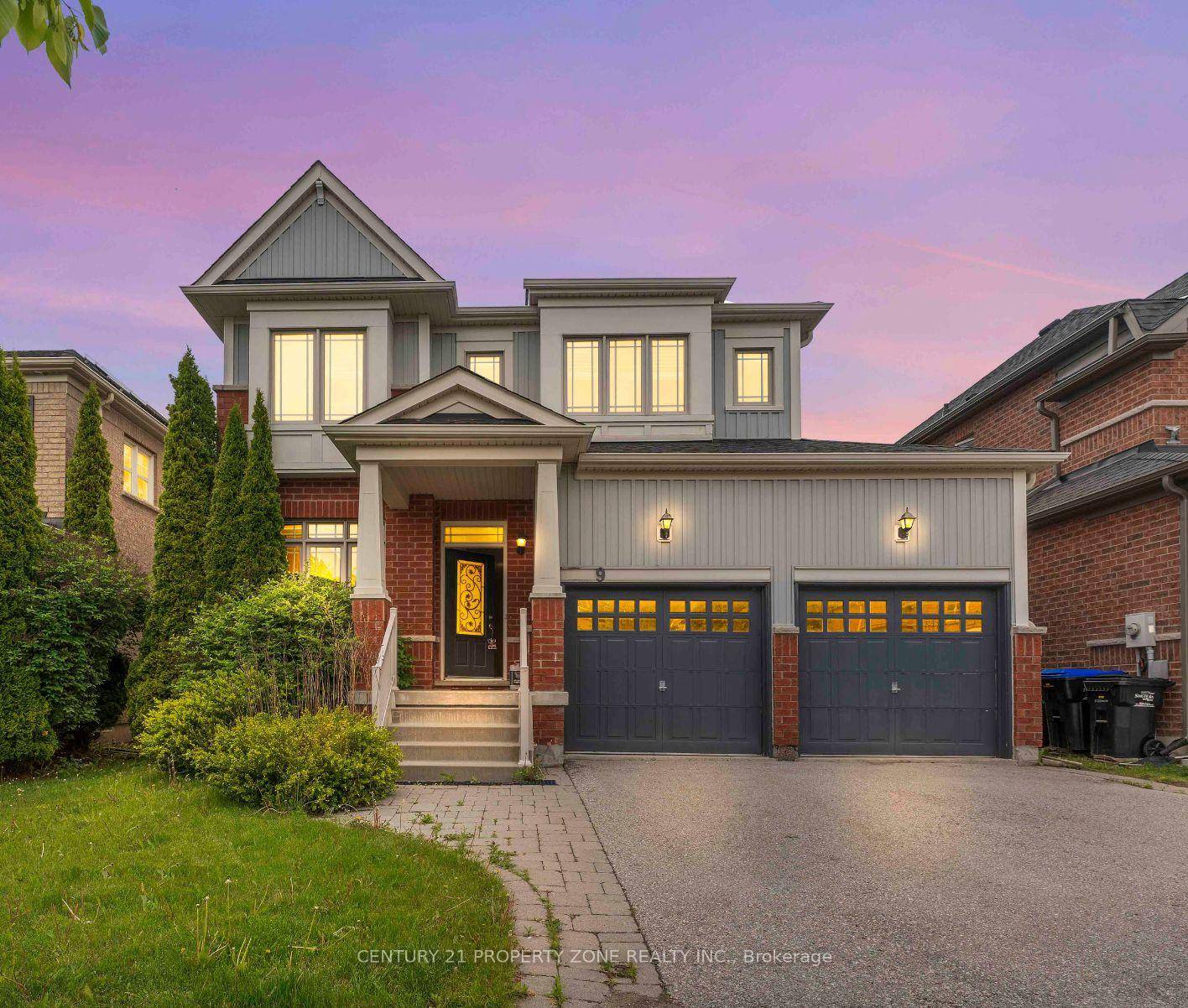 Welcome to this sun filled 4 1 bedroom, 4 bath home on a beautifully landscaped 43x112 ft lot.