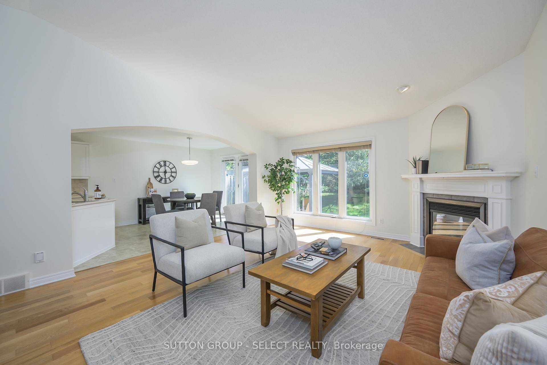 Set on a tree lined lot in sought after Sunningdale, this all brick ranch blends the ease of main floor living with a warm, open design and over 3, 180 ...