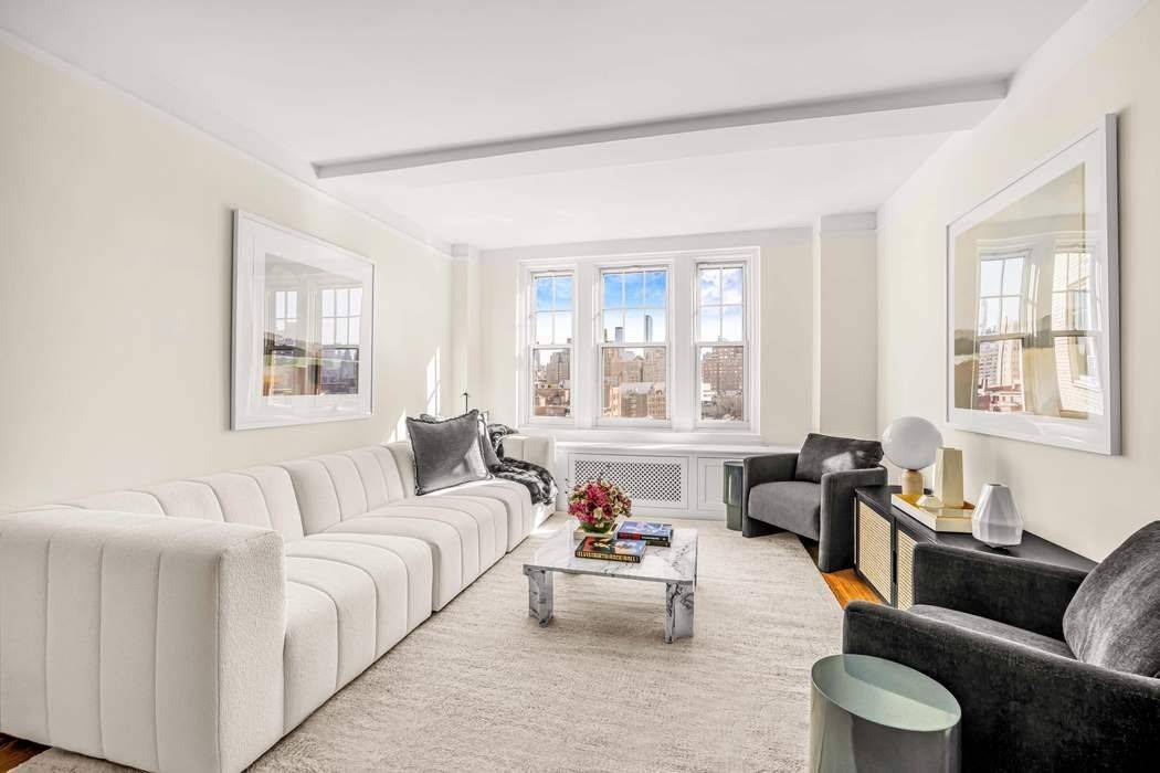 Elevated Living with Stunning Open Views Located on a high floor with breathtaking, unobstructed views, this beautifully appointed one bedroom residence offers a rare blend of classic pre war character ...