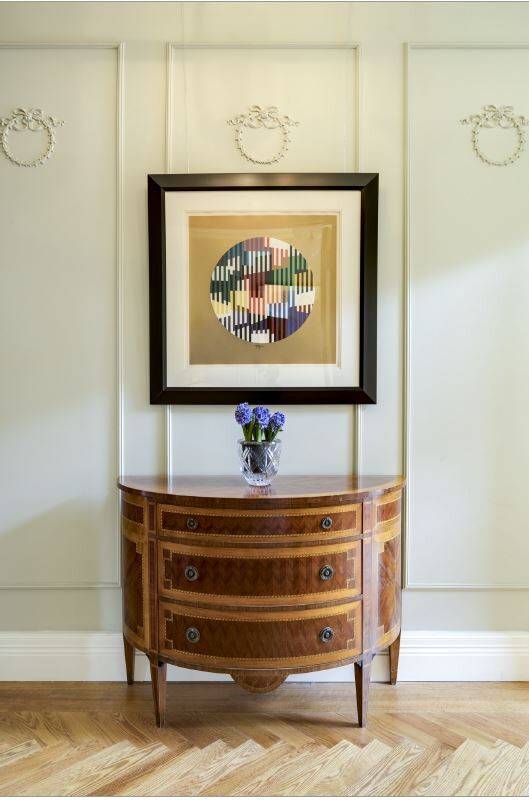 STRIVERS ROW meticulously restored and renovated town home with all the necessities for 21st century living by award winning architect Alan Berman of Archetype Architecture NY.