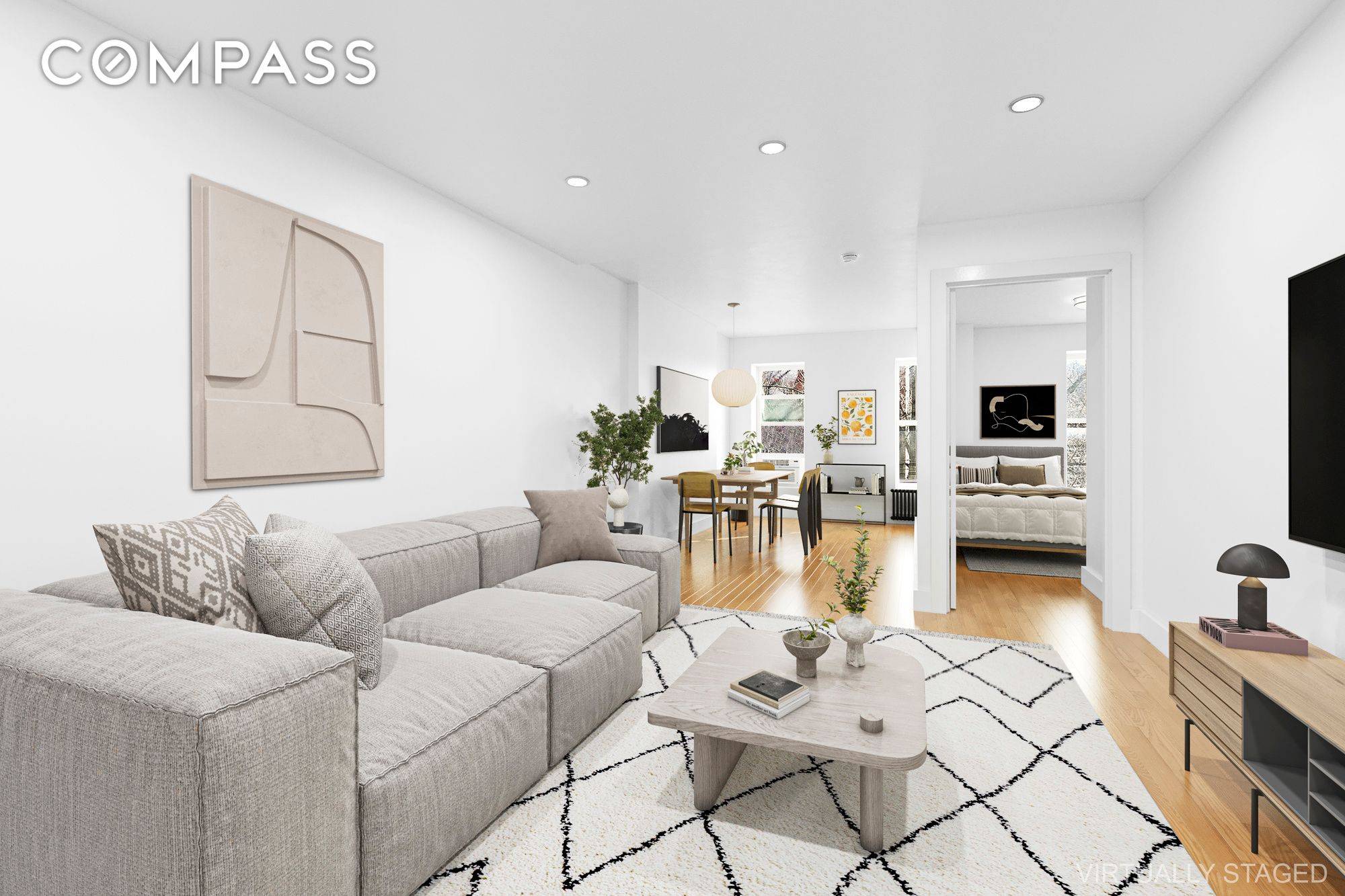 Modern Elegance in North Park Slope Welcome to your stylish new home at 82 7th Avenue, Unit 3 !