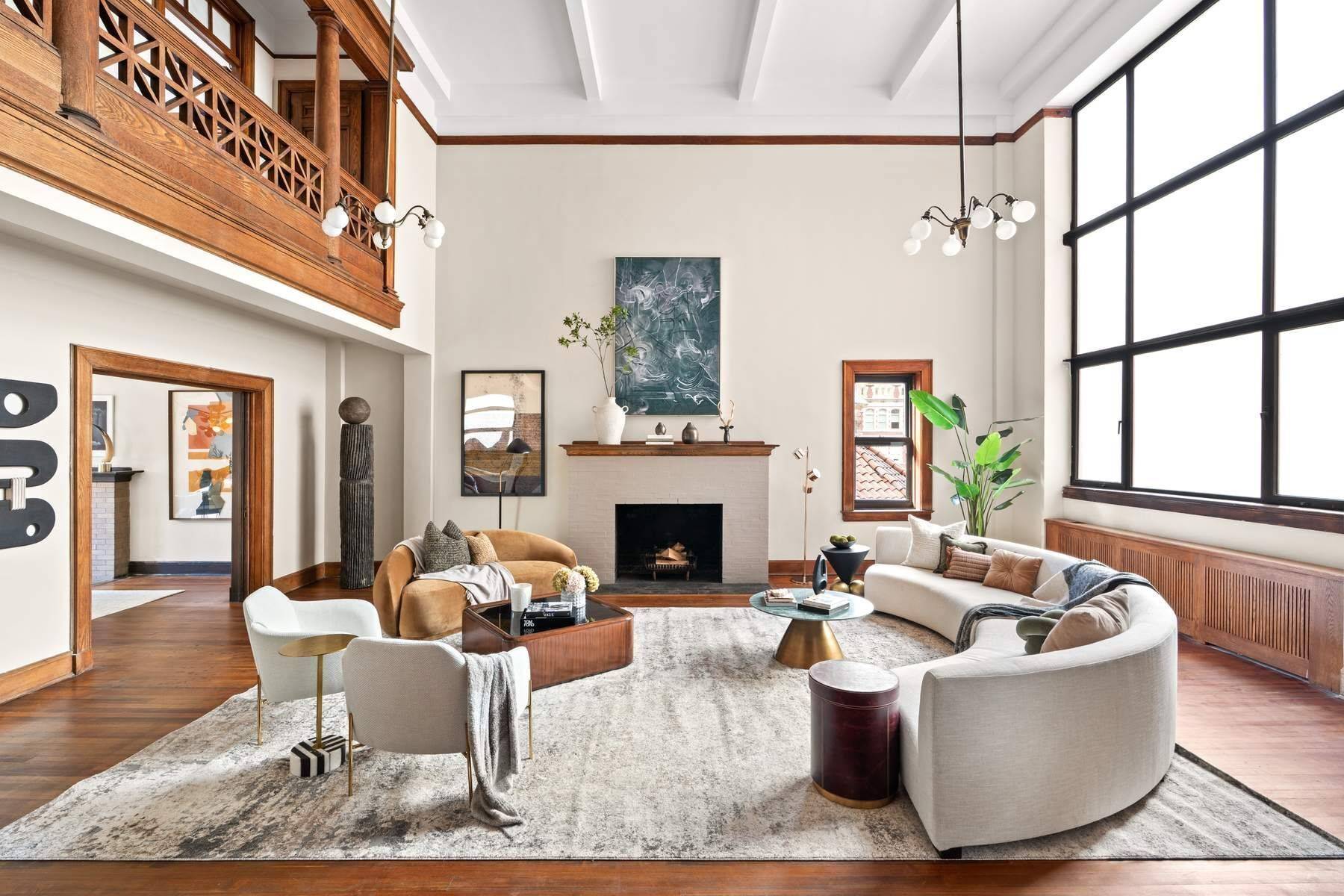 Offered for the first time in half a century, Residence 7 8B is one of the rare B line southwest corner duplexes at 257 West 86th Street.
