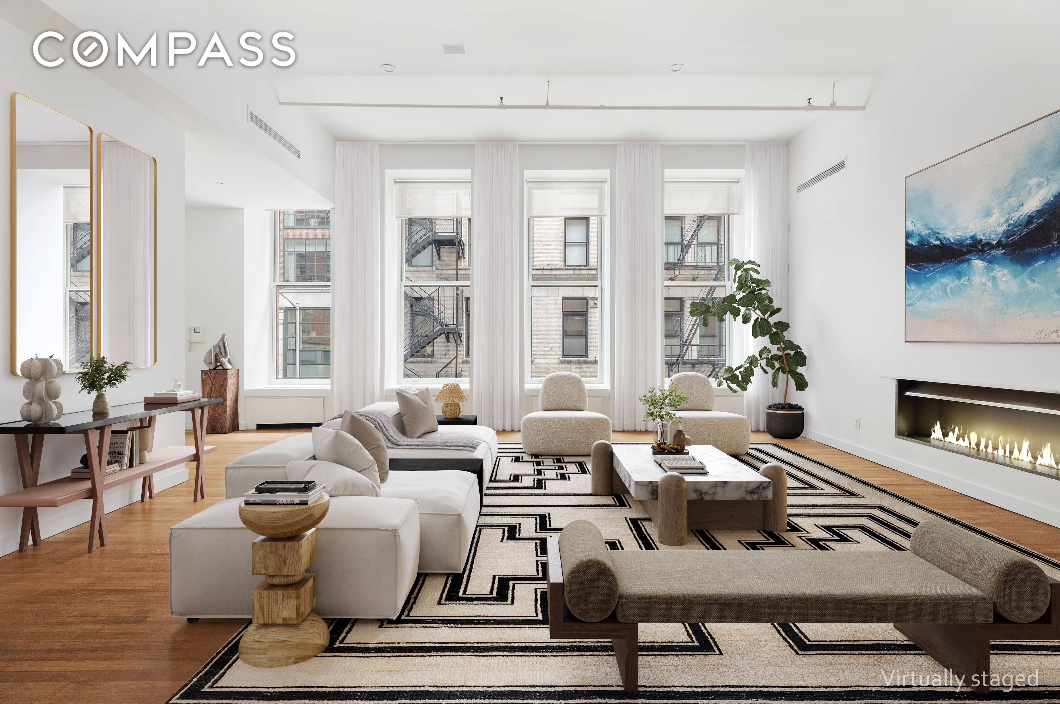 Introducing Apt. 2A at The Bayard a stunning, spacious loft that is guaranteed to leave a lasting impression.