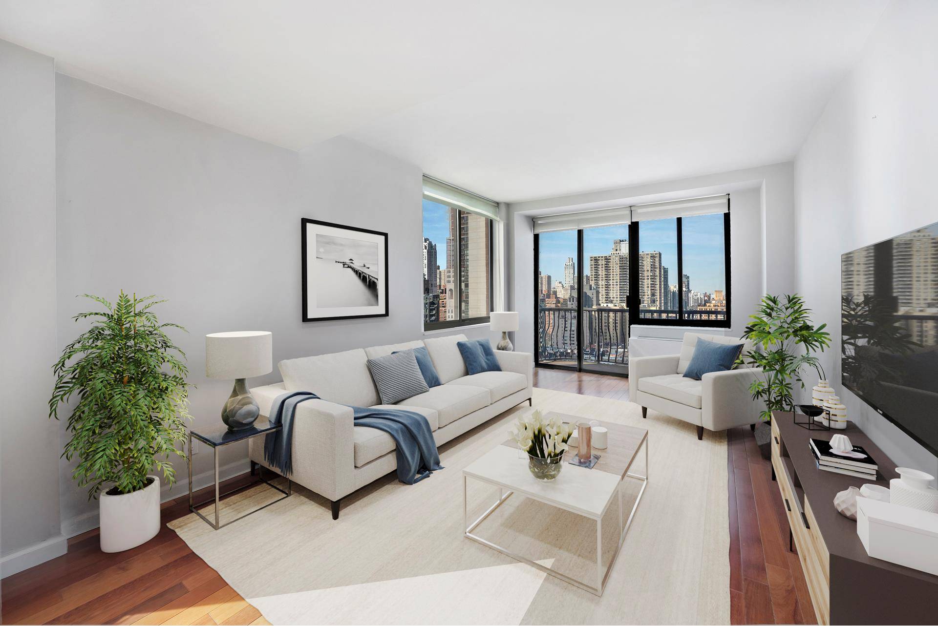 Fabulous open views North West and East from any window or on your own private balcony !