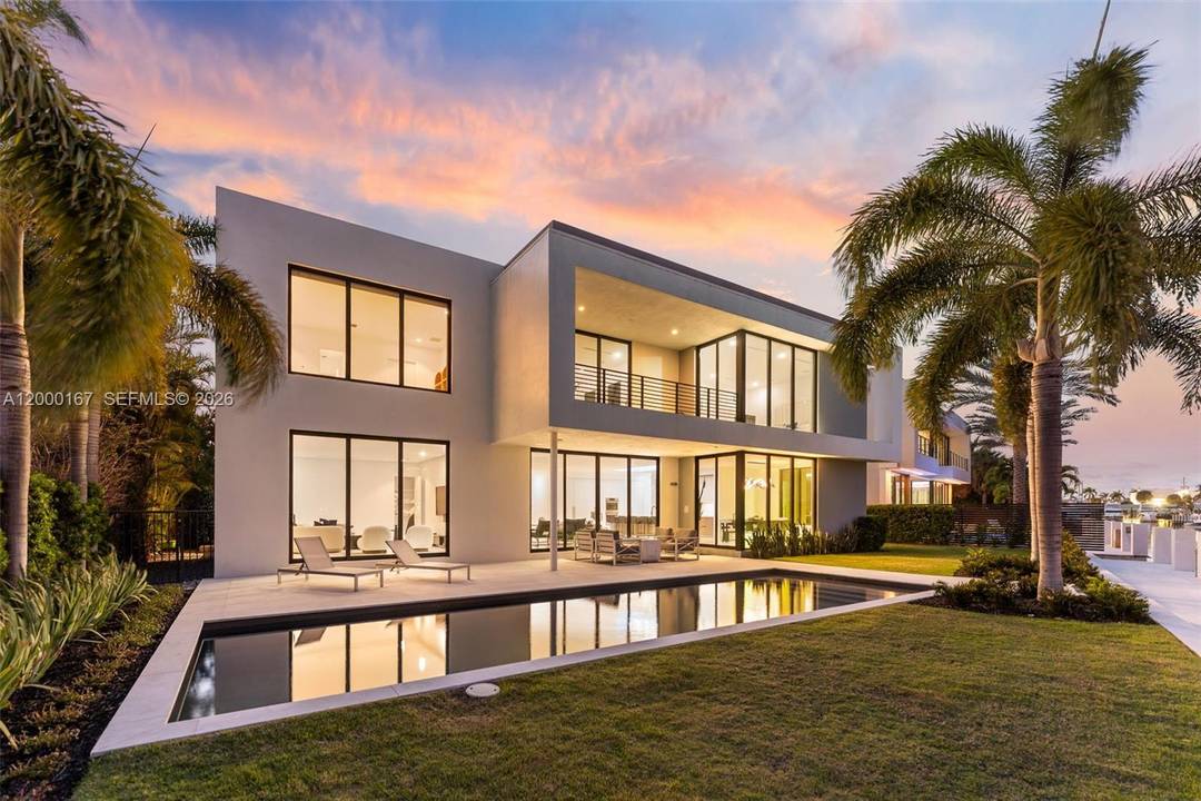 Welcome to Casa Aqua, Where Modern Design Meets the Open Sea, an architecturally award winning waterfront estate offering the pinnacle of South Florida luxury living.