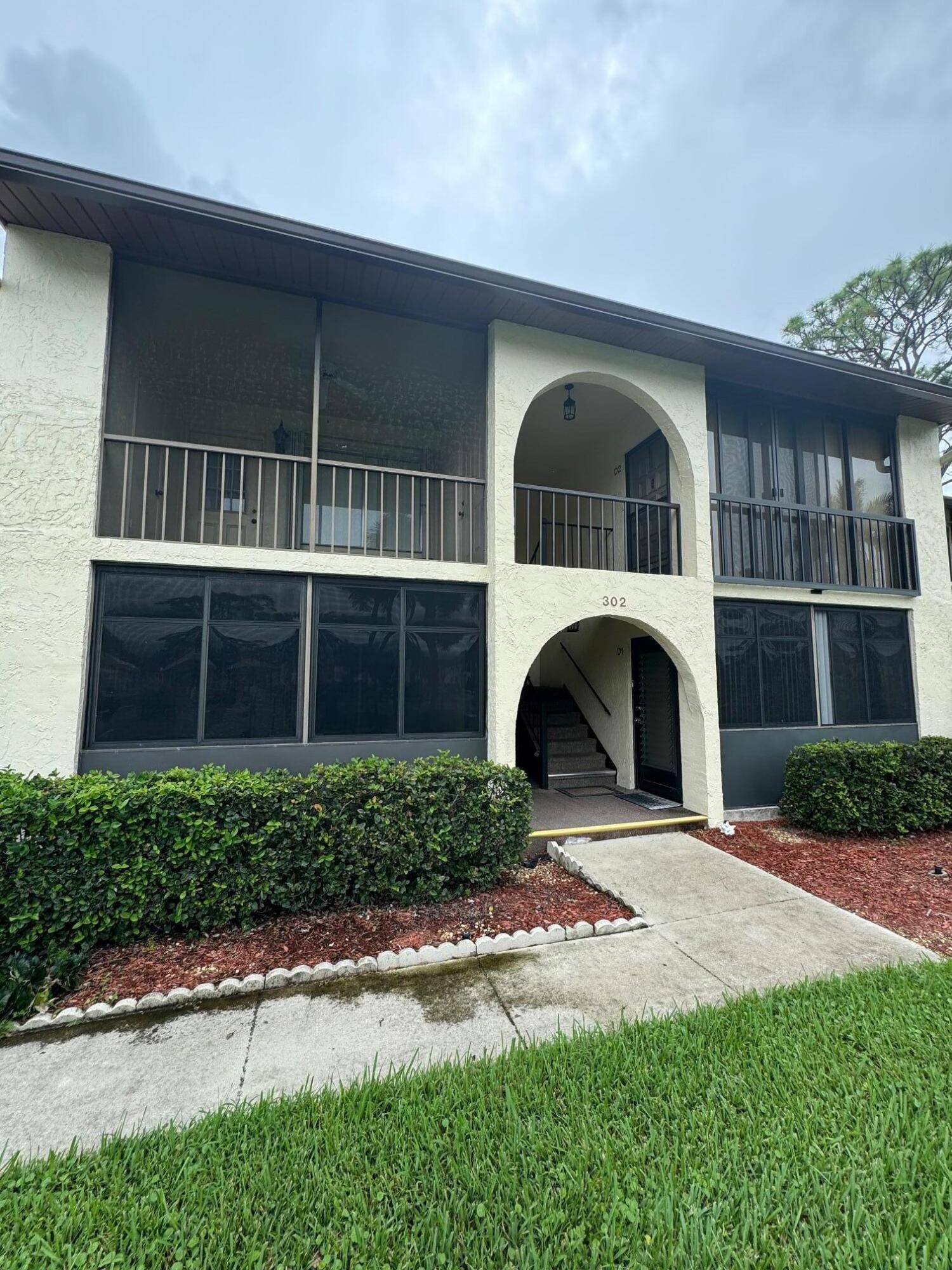 Impeccable first floor unit 2 bedroom 2 bath in 55 community Pine Ridge South.