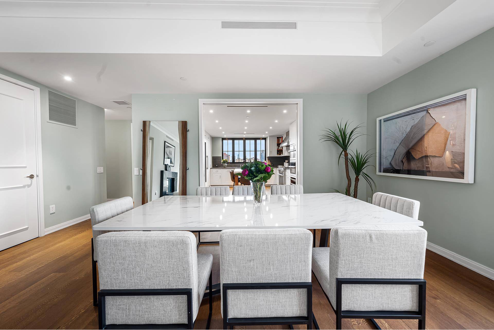 TERRACE LIVING DEEDED PARKING SPOT Luxury awaits in the heart of the Upper West Side, is this super rare and private full floor home.