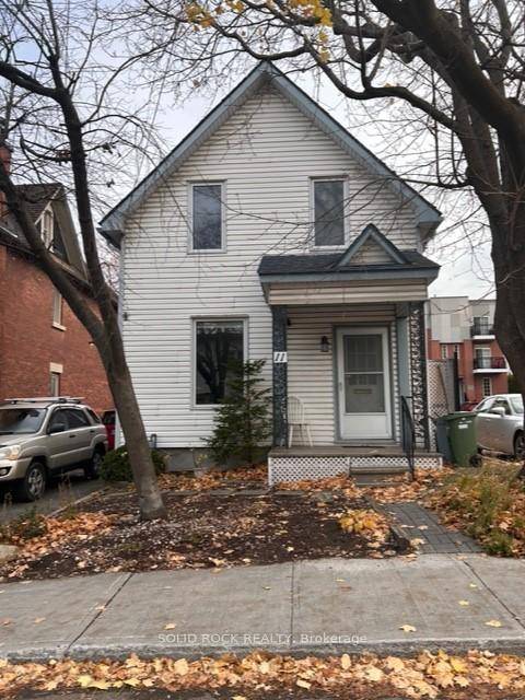 Traditional Mainstreet zoned property at 11 Melrose Ave is steps from Wellington St in the desirable neighbourhood of Hintonburg.