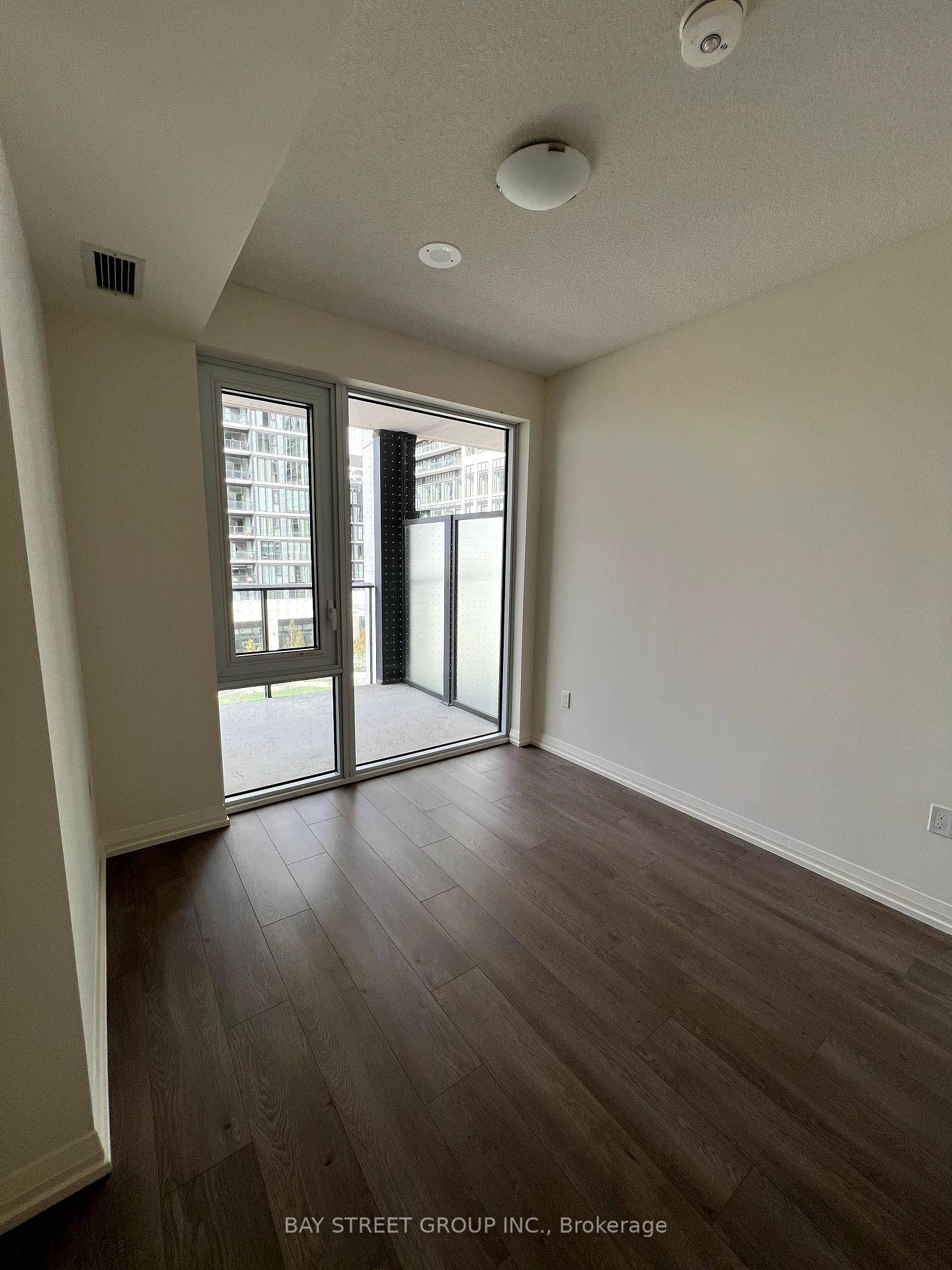Brand New Condo Unit. Modern, Open Concept Kitchen with Island, S S Appliances, Granite Countertop in Kitchen and Bathroom.