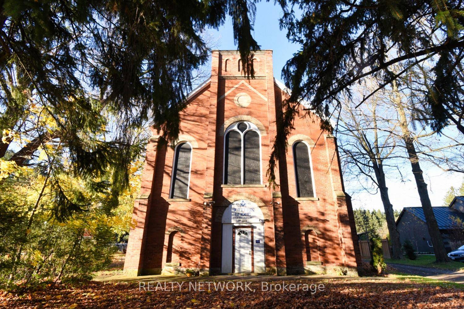 Unique opportunity to own well known old country Church, circa 1879, in beautiful West Flamborough, just above Dundas.