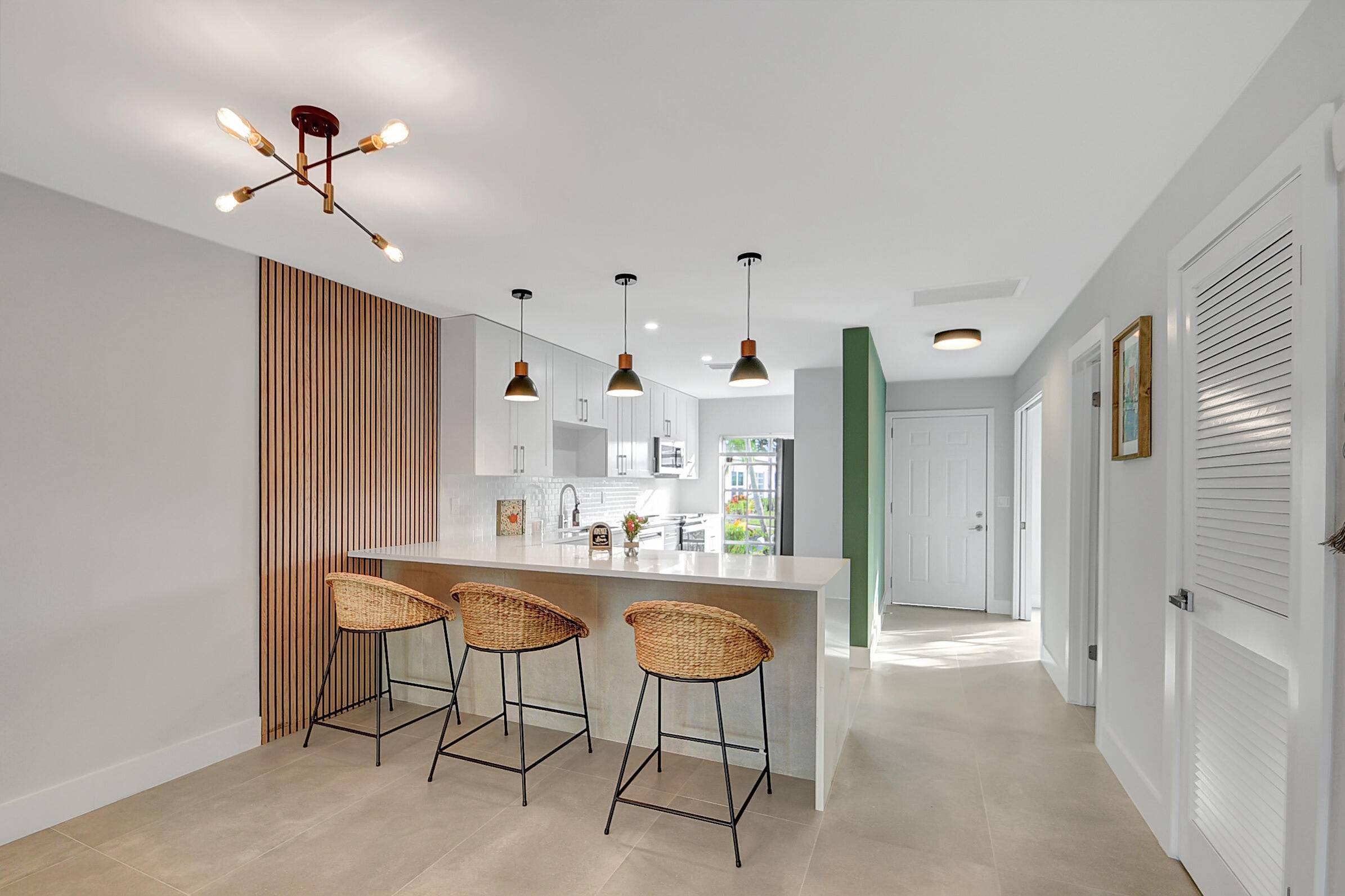 Beautifully renovated villa in desirable Palm Greens, is a must see !